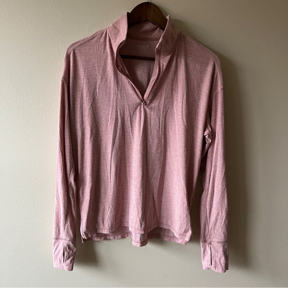Old Navy Breathe ON 1/4-Zip Pullover for Women - Size M